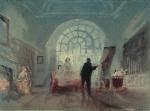 水彩大师 William Turner_Interior at Petworth - 3